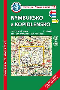 Nymbursko a Kopidlensko - mapa KT 1:50 000 slo 18 - 5. vydn 2022 - Klub eskch Turist