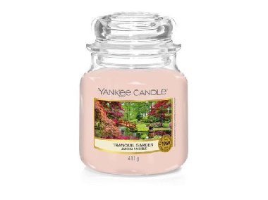 YANKEE CANDLE Tranquil Garden svíčka 411g - neuveden