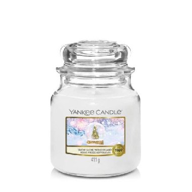 YANKEE CANDLE Snow Globe Wonderland svíčka 411g - neuveden