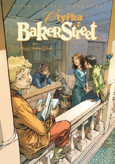 tyka  z Baker Street 6 - Mu ze Scotland Yardu - J.B. Djian; Olivier Legrand