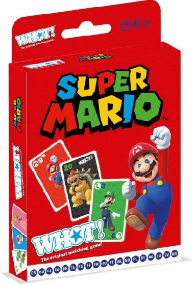 WHOT Super Mario CZ - karetní hra typu UNO - neuveden