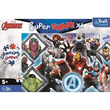 Puzzle Super Shape XL Avengers 104 dílků