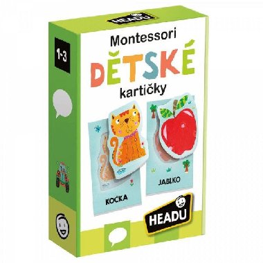 HEADU: Montessori - Dtsk kartiky - Headu