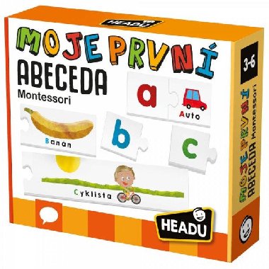 HEADU: Montessori - Moje první abeceda - Headu