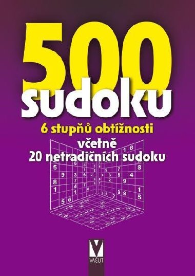 500 sudoku - fialov oblka - Vaut