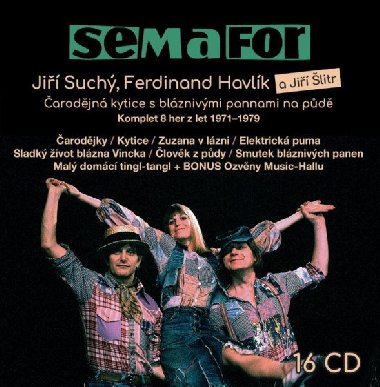 Komplet her z let 1971-1979 - 16 CD - Ji Such, Ji litr, Ferdinand Havlk