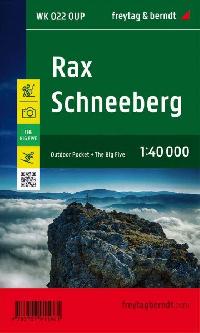 Rax - Schneeberg 1:40 000 / Turistick mapa WK 022 OUP - neuveden