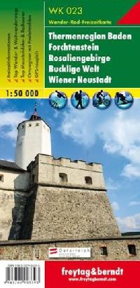 WK 023 Thermenregion Baden, Forchtenstein, Rosaliengebirge, Bucklige Wel, Wiener Neustadt 1:50 000/mapa - neuveden