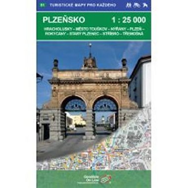 Plzesko 1:25 000 Turistick mapa - Geodzie On Line