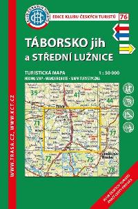 Táborsko jih a Střední Lužnice - turistická mapa KČT 1:50 000 číslo 76 - 6. vydání 2020 - Klub Českých Turistů