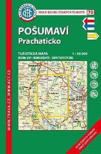 Pošumaví Prachaticko - turistická mapa KČT 1:50 000 číslo 70 - 7. vydání 2021 - Klub Českých Turistů