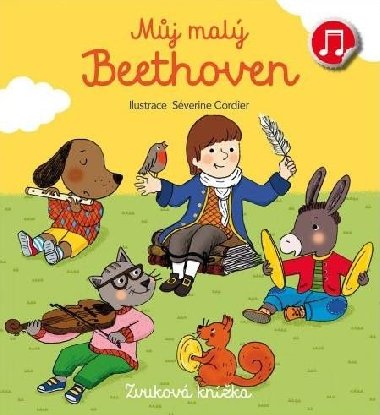 Můj malý Beethoven - Zvuková knížka - Emilie Collet