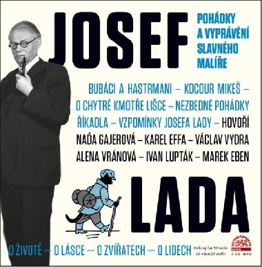 Josef Lada - Pohádky a vyprávění slavného malíře - 2 CDmp3 - Lada Josef