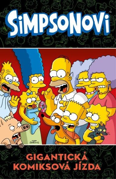 Simpsonovi - Gigantick komiksov jzda - Matt Groening