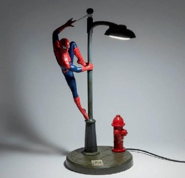 Spiderman Lampa LED stolní 33 cm - neuveden