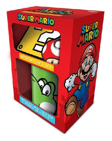 Super Mario dárkový set - Yoshi - neuveden