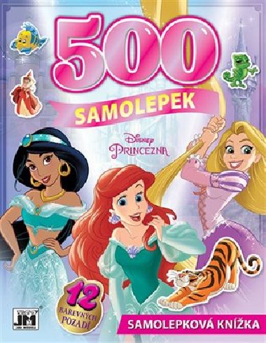 Samolepková knížka 500 Disney Princezny - Jiri Models