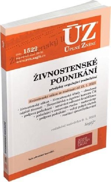 Z 1522 ivnostensk podnikn - neuveden