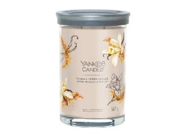 YANKEE CANDLE Vanilla Creme Brulée svíčka 567g / 5 knotů (Signature tumbler velký ) - neuveden