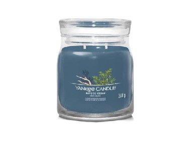 YANKEE CANDLE Bayside Cedar svíčka 368g / 2 knoty (Signature střední) - neuveden