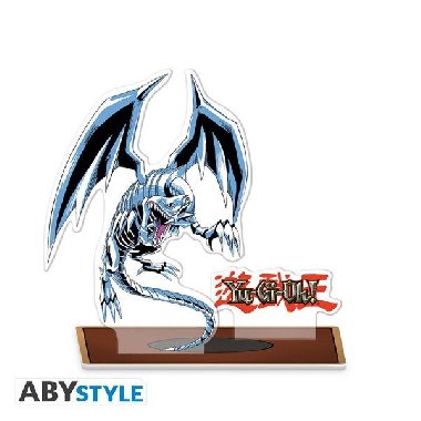YU-GI-OH! 2D akrylová figurka - Blue Eyes White Dragon - neuveden