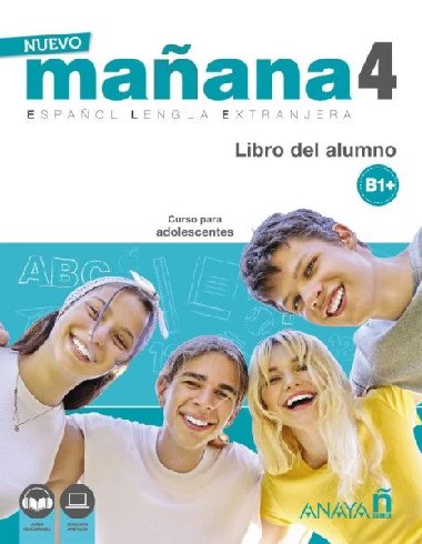 Nuevo Maana 4/B1+ Libro del Alumno - Ortega Mila Bodas
