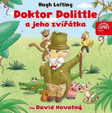 Doktor Dolittle a jeho zvtka - CDmp3 (te David Novotn) - Hugh Lofting; David Novotn