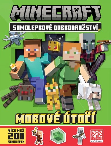 Minecraft - Samolepkov dobrodrustv - Mobov to! - Egmont