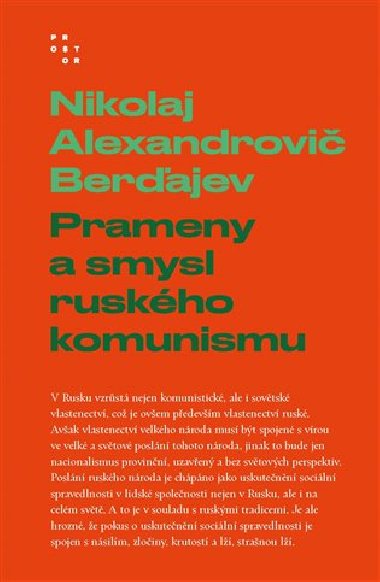 Prameny a smysl ruskho komunismu - Nikolaj A. Berajev