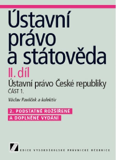 STAVN PRVO A STTOVDA II.DL - Vclav Pavlek