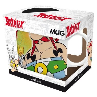 Asterix keramický hrnek 320 ml - Mapa a Obelix - neuveden