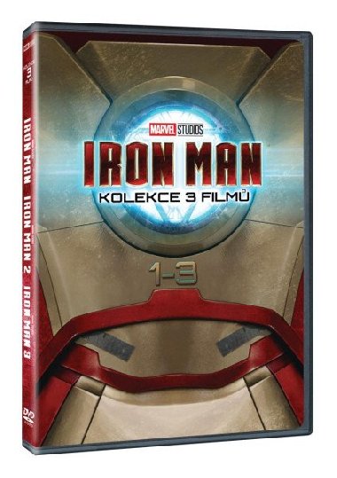 Iron Man - kolekce 1.-3. (3DVD) - neuveden
