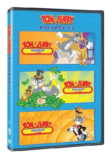 Tom a Jerry - kolekce (3DVD) - neuveden