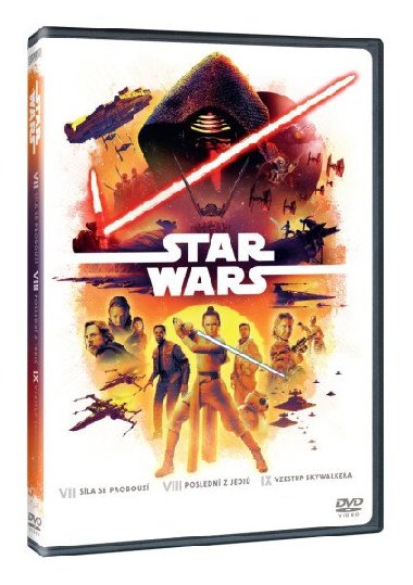 Star Wars epizody VII-IX - kolekce (3DVD) - neuveden