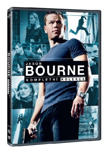 Jason Bourne - kolekce 1.-5. (5DVD) - neuveden