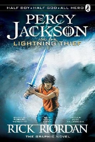 Percy Jackson and the Lightning Thief - The Graphic Novel (Book 1 of Percy Jackson) - Riordan Rick