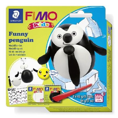FIMO sada kids Funny - Tučňák - neuveden, neuveden