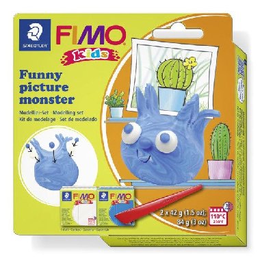 FIMO sada kids Funny - Modrá příšera - neuveden, neuveden