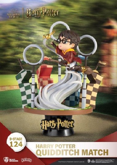 Harry Potter D-Stage diorama - Famfrpál 16 cm (Beast Kingdom) - neuveden