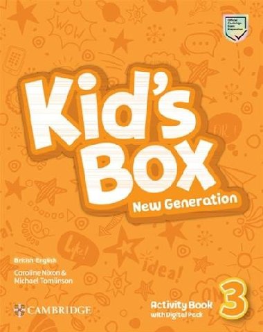 Kid´s Box New Generation 3 Activity Book with Digital Pack British English - Nixon Caroline, Tomlinson Michael