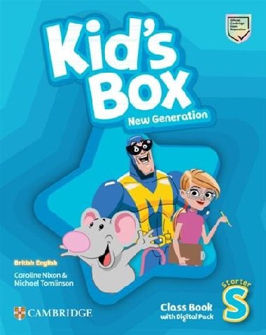 Kids Box New Generation Starter Class Book with Digital Pack British English - Nixon Caroline, Tomlinson Michael