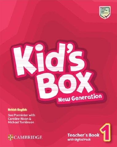 Kid´s Box New Generation 1 Teacher´s Book with Digital Pack British English - Nixon Caroline, Parminter Sue, Tomlinson Michael