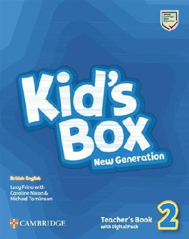 Kid´s Box New Generation 2 Teacher´s Book with Downloadable Audio British English - Frino Lucy, Nixon Caroline, Tomlinson Michael