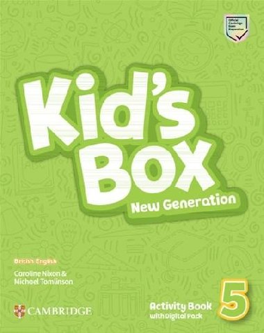 Kid´s Box New Generation 5 Activity Book with Digital Pack British English - Nixon Caroline, Tomlinson Michael