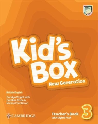 Kid´s Box New Generation 3 Teacher´s Book with Digital Pack British English - Nixon Caroline, Tomlinson Michael, Wright Carolyn