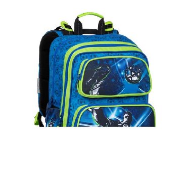 Bagmaster Školní batoh GEN 20 B BLUE/GREEN/BLACK - neuveden