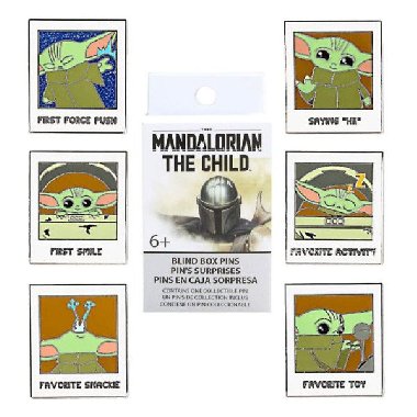 Funko Enamel Pins: Star Wars Mandalorian - The Child (Blind box pin) - neuveden