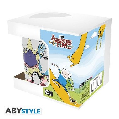 Adventure Time Hrnek keramický - Halftone Characters (objem 320 ml) - neuveden