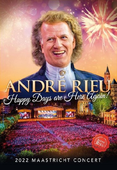 Andre Rieu: Happy Days Are Here Again DVD - Rieu Andr