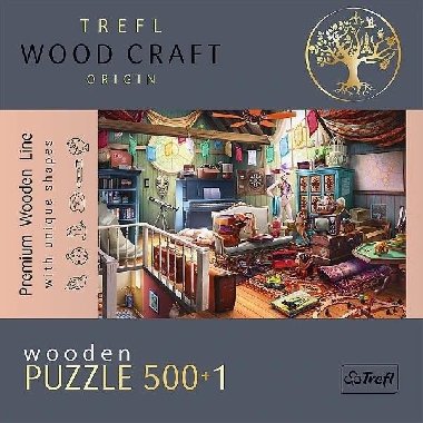 Trefl Wood Craft Origin Puzzle Poklady na pd 501 dlk - 